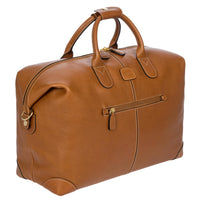 Brics Life Pelle Weekender - Bolsa de viaje 43 cm Cuero (color: cognac)