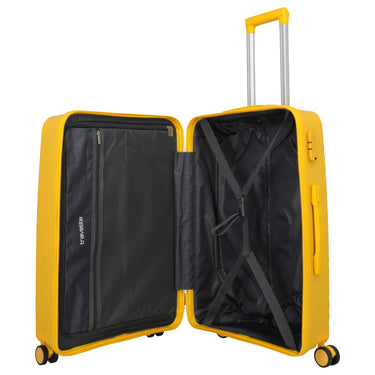Travelite Pacific - 4-Rollen-Trolley 67 cm (yellow) - Ansicht 6