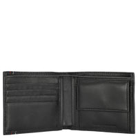 Tommy Hilfiger Central - Cartera 4 tarjetas 11,5 cm (negro)