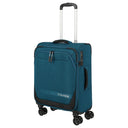 Travelite Kick Off - 4-Rollen-Kabinentrolley S 55 cm (petrol)