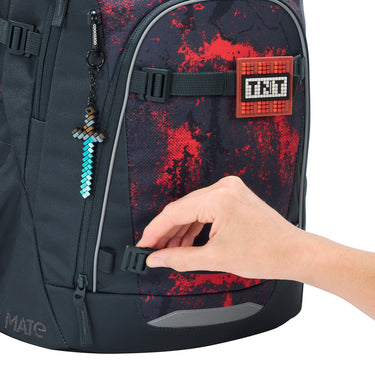 Coocazoo Mate - Schulrucksack 44 cm (Broken Black) - Ansicht 8