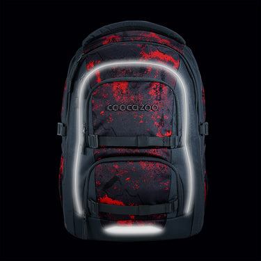Coocazoo Porter - Schulrucksack 44 cm (Broken Black) - Ansicht 10