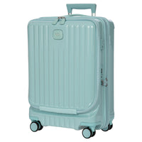 Brics Positano - 4 - Rollen Kabinentrolley 55 cm USB erw. (hellblau) - Markenkoffer