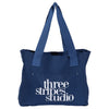 adidas Three Stripes Studio - Bolso shopper 43 cm (blue)