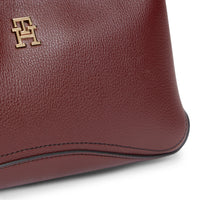 Tommy Hilfiger Everyday Mini Hobo - Bolso de hombro 27.5 cm (oxblood)
