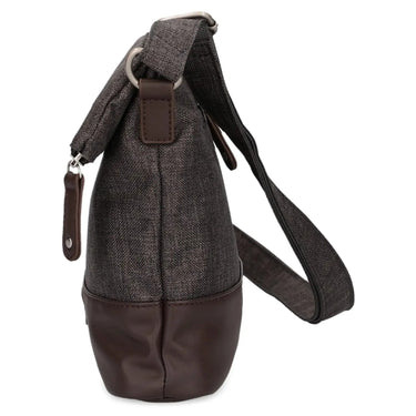 zwei Olli OT6 - Schultertasche 20/29 cm (espresso) - Ansicht 3