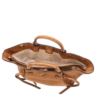 Guess Allegra Satchel - Henkeltasche L 48 cm (cognac) - Ansicht 6