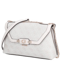 Guess Lindsey XBody Flap - Umhängetasche 27 cm (bone logo)