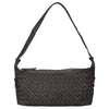 Les Visionnaires Marie Baguette Weave Silky - Bolso de hombro 38.5 cm (cafe)