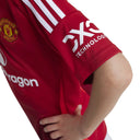 adidas Manchester United Fußball - Jr. Heimtrikot 24/25 (red, 152) - Markenkoffer