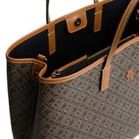 Tommy Hilfiger Monoplay Satchel - Bolso de mano 37 cm (black mix)