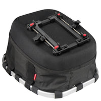 KLICKfix reisenthel Bikebasket GT 21 - Cesta portaequipajes (UniKlip 2) (schwarz)