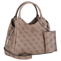 Guess Lorella Logo SM Tote - Henkeltasche 26 cm (latte logo) - Ansicht 5