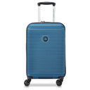Delsey Paris Freestyle - 4-Rollen-Kabinentrolley S 55 cm erw. (blau)