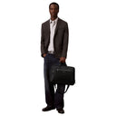 Calvin Klein Raised Logo Slim - Aktentasche 35 cm (black) - Ansicht 4