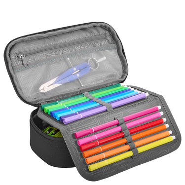 Coocazoo - Schlampermäppchen 24 cm (Teal Shadows) - Ansicht 2