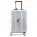 Delsey Paris Alu'r - 4-Rollen-Kabinentrolley S 55 cm (silber)
