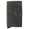 Secrid Vintage Miniwallet - Cartera RFID 6.5 cm (color: oliva-negro)