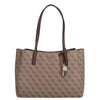 Guess Noelle II Tech Tote - Bolso shopper 40 cm (latte logo/brown)