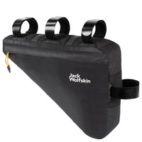 Jack Wolfskin Morobbia Triangle Bag - Rahmentasche (Bikepacking) 27 cm (flash black) - Markenkoffer