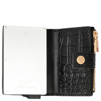 Joop Coccodrillo C-Four - Cartera para tarjetas de crédito 6cc 10,5 cm (negro)