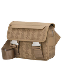 Lacoste The Blend - Bandolera 21.5 cm (monograma negro gris)