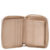 Guess Ella Logo SLG Small Zip - Cartera 4cc 11 cm (stone logo)