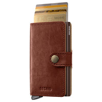 Secrid Premium Basco Miniwallet - Cartera RFID 6.5 cm (color: whiskey)