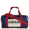 adidas Linear Duffle CB S 24 L - Bolsa de viaje S 45 cm (azul oscuro/blanco hueso/verde activo)