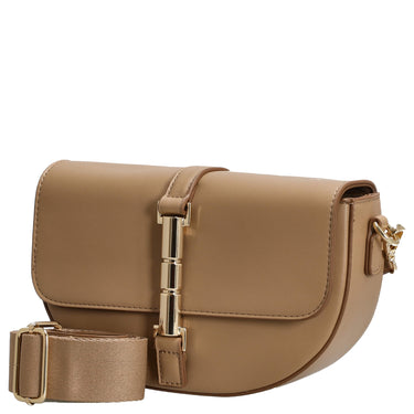 Seidenfelt Loviisa Crossbody - Bolso bandolera 22 cm (color: café y crema)