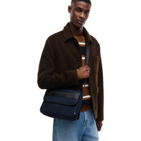 Tommy Hilfiger Repreve Flap Messenger - Bandolera 28 cm (space blue)