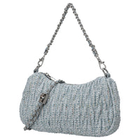 Seidenfelt Floro - Bolso bandolera 25,5 cm (azul sal marina)