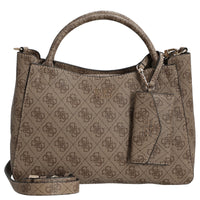 Guess Brenton - Shopper 27 cm (logo latte)