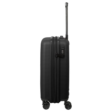 Travelite Air Stripe - 4-Rollen-Kabinentrolley S 55 cm erw. (black)