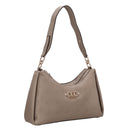 Guess Anise Double Zip - Schultertasche 28.5 cm (dark taupe logo) - Ansicht 5