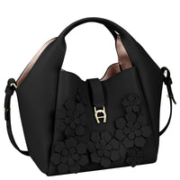 Aigner Zaira S - Bolso de mano 21 cm (blanco algodón)