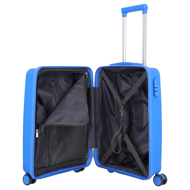 Travelite Pacific - 4-Rollen-Kabinentrolley S 55 cm (blue) - Ansicht 7