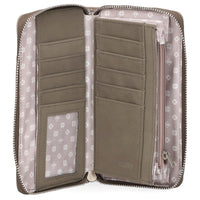 zwei Eva EV2 - Geldbörse 15cc 19 cm (nubuk-mud)