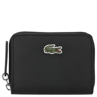 Lacoste Mini L.12.12 Concept - Cartera 4 tarjetas 11,5 cm (negro)