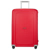 Samsonite S Cure Spinner - 4-Wheel Trolley L 75 cm (Color: crimson red)