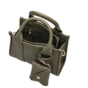 Seidenfelt Meloy Mini Tote - Henkeltasche 20 cm (olive) - Ansicht 6
