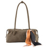 Les Visionnaires Hazel Baguette Cozy Scarf - Bolso de hombro 35 cm (khaki)