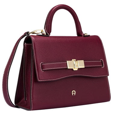 Aigner Farah - Bolso de mano S 28 cm (color: burdeos)