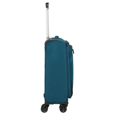 Travelite Kick Off - 4-Rollen-Kabinentrolley S 55 cm (petrol)
