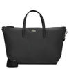 Lacoste L.12.12 Concept Tote - Bolso de mano 28 cm (negro)