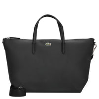 Lacoste L.12.12 Concept Tote - Bolso de mano 28 cm (negro)