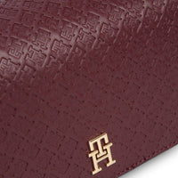 Tommy Hilfiger Icon Conv. Crossover Mono - Bandolera 23 cm (oxblood)