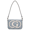 Guess Ruby Flap - Shoulder Bag 20 cm (denim logo)