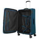 Travelite Kick Off - 4-Rollen-Trolley Set 3tlg. (petrol)