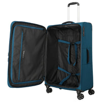 Travelite Kick Off - 4-Rollen-Trolley Set 3tlg. (petrol)